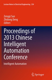 Enlarge image Cover: Proceedings of 2013 Chinese Intelligent Automation Conference - Springer