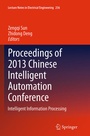 Cover: Proceedings of 2013 Chinese Intelligent Automation Conference - Springer