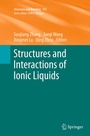 Cover: Structures and Interactions of Ionic Liquids - Springer