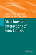 Cover: Structures and Interactions of Ionic Liquids - Springer