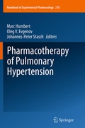 Cover: Pharmacotherapy of Pulmonary Hypertension - Springer