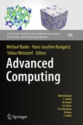 Cover: Advanced Computing - Springer