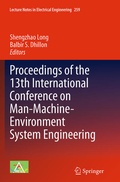 Cover: Proceedings of the 13th International Conference on Man-Machine-Environment System Engineering - Springer