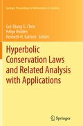 Cover: Hyperbolic Conservation Laws and Related Analysis with Applications - Springer