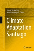 Cover: Climate Adaptation Santiago - Springer