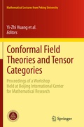 Cover: Conformal Field Theories and Tensor Categories - Springer