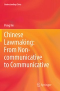 Cover: Chinese Lawmaking: From Non-communicative to Communicative - Springer