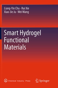 Enlarge image Cover: Smart Hydrogel Functional Materials - Springer
