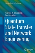 Cover: Quantum State Transfer and Network Engineering - Springer