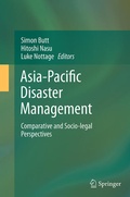 Cover: Asia-Pacific Disaster Management - Springer