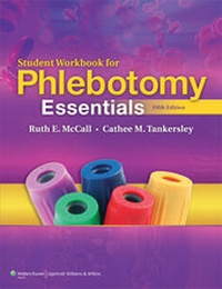 Abbildung von: SSG- PHLEBOTOMY ESSENTIALS WORKBOOK 4E - Lippincott Williams and Wilkins