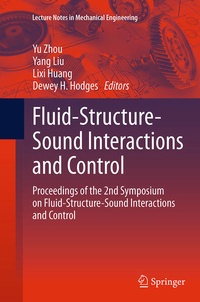 Enlarge image Cover: Fluid-Structure-Sound Interactions and Control - Springer