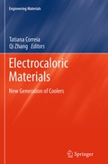 Cover: Electrocaloric Materials - Springer