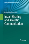 Cover: Insect Hearing and Acoustic Communication - Springer