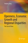 Cover: Openness, Economic Growth and Regional Disparities - Springer