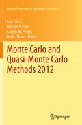 Cover: Monte Carlo and Quasi-Monte Carlo Methods 2012 - Springer