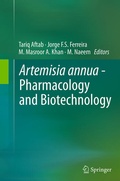 Cover: Artemisia annua - Pharmacology and Biotechnology - Springer