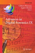 Cover: Advances in Digital Forensics IX - Springer