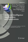 Cover: Artificial Intelligence Applications and Innovations - Springer