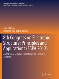 Enlarge image Cover: 8th Congress on Electronic Structure: Principles and Applications (ESPA 2012) - Springer