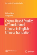 Cover: Corpus-Based Studies of Translational Chinese in English-Chinese Translation - Springer