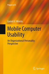 Enlarge image Cover: Mobile Computer Usability - Springer
