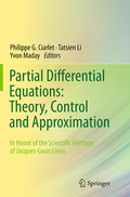 Cover: Partial Differential Equations: Theory, Control and Approximation - Springer
