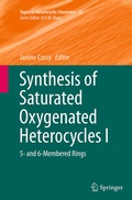 Cover: Synthesis of Saturated Oxygenated Heterocycles I - Springer