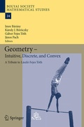 Cover: Geometry - Intuitive, Discrete, and Convex - Springer
