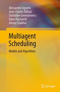 Enlarge image Cover: Multiagent Scheduling - Springer