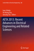 Cover: AETA 2013: Recent Advances in Electrical Engineering and Related Sciences - Springer