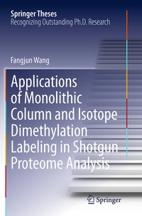 Abbildung von: Applications of Monolithic Column and Isotope Dimethylation Labeling in Shotgun Proteome Analysis - Springer
