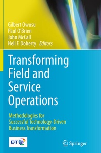 Enlarge image Cover: Transforming Field and Service Operations - Springer