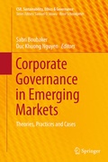 Cover: Corporate Governance in Emerging Markets - Springer