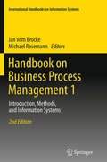 Cover: Handbook on Business Process Management 1 - Springer