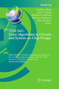 Enlarge image Cover: VLSI-SoC: From Algorithms to Circuits and System-on-Chip Design - Springer