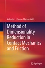 Cover: Method of Dimensionality Reduction in Contact Mechanics and Friction - Springer