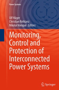 Enlarge image Cover: Monitoring, Control and Protection of Interconnected Power Systems - Springer