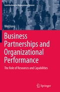 Cover: Business Partnerships and Organizational Performance - Springer