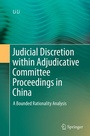Cover: Judicial Discretion within Adjudicative Committee Proceedings in China - Springer