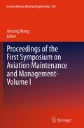 Cover: Proceedings of the First Symposium on Aviation Maintenance and Management-Volume I - Springer