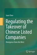 Cover: Regulating the Takeover of Chinese Listed Companies - Springer