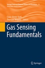Cover: Gas Sensing Fundamentals - Springer