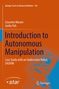 Cover: Introduction to Autonomous Manipulation - Springer