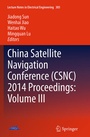 Cover: China Satellite Navigation Conference (CSNC) 2014 Proceedings: Volume III - Springer