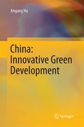 Cover: China: Innovative Green Development - Springer