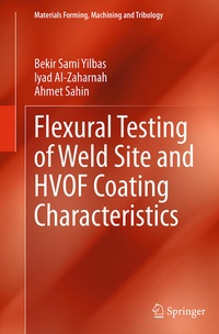Enlarge image Cover: Flexural Testing of Weld Site and HVOF Coating Characteristics - Springer