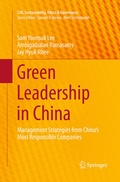 Cover: Green Leadership in China - Springer