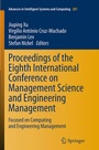 Cover: Proceedings of the Eighth International Conference on Management Science and Engineering Management - Springer