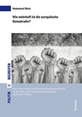 Cover: Wie wehrhaft ist die europ&auml;ische Demokratie? - Tectum Wissenschaftsverlag